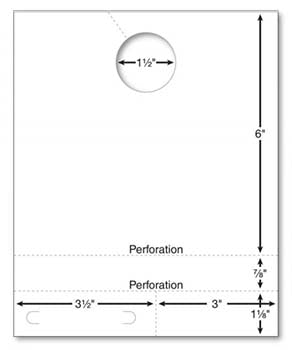 Heavy brite™ brand - custom 4 part service dispatch numbers