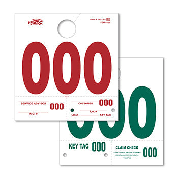 Caats™ brand - heavy stock side padded dispatch numbers (form hssp)