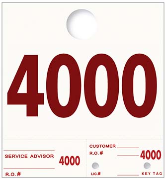 Caats™ brand - heavy stock side padded dispatch numbers (form hssp)