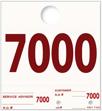 Caats™ brand - heavy stock side padded dispatch numbers (form hssp)