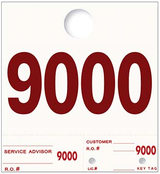 Caats™ brand - heavy stock side padded dispatch numbers (form hssp)