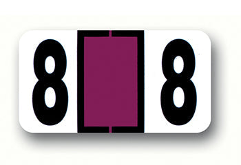 File right™ brand - number labels