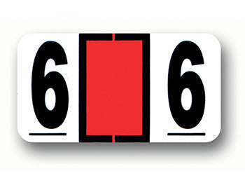 File right™ brand - number labels