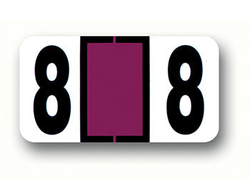 File right™ brand - number labels