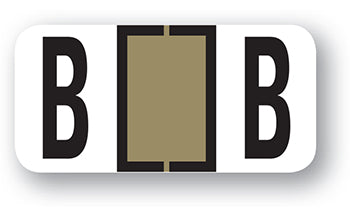 File right™  brand - alphabet labels