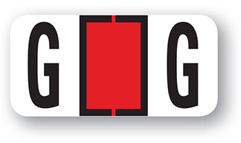 File right™  brand - alphabet labels