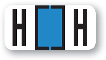 File right™  brand - alphabet labels