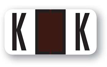 File right™  brand - alphabet labels
