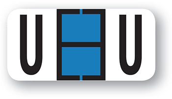 File right™  brand - alphabet labels