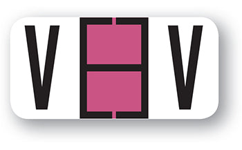 File right™  brand - alphabet labels