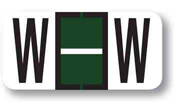 File right™  brand - alphabet labels