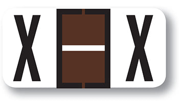 File right™  brand - alphabet labels