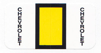 File right™ Brand - CHEVROLET - Auto Makes Labels