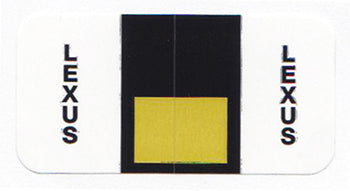 File right™ Brand - LEXUS - Auto Makes Labels