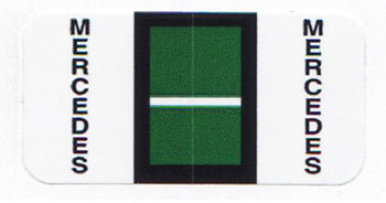 File right™ Brand - MERCEDES - Auto Makes Labels