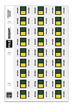 File right™ Brand - ROVER - Auto Makes Labels