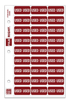 File right™ Brand - USED - Auto Makes Labels