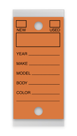 Self protecting key tags