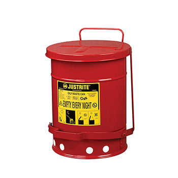 Just rite® brand - oily waste cans - 6 gallon