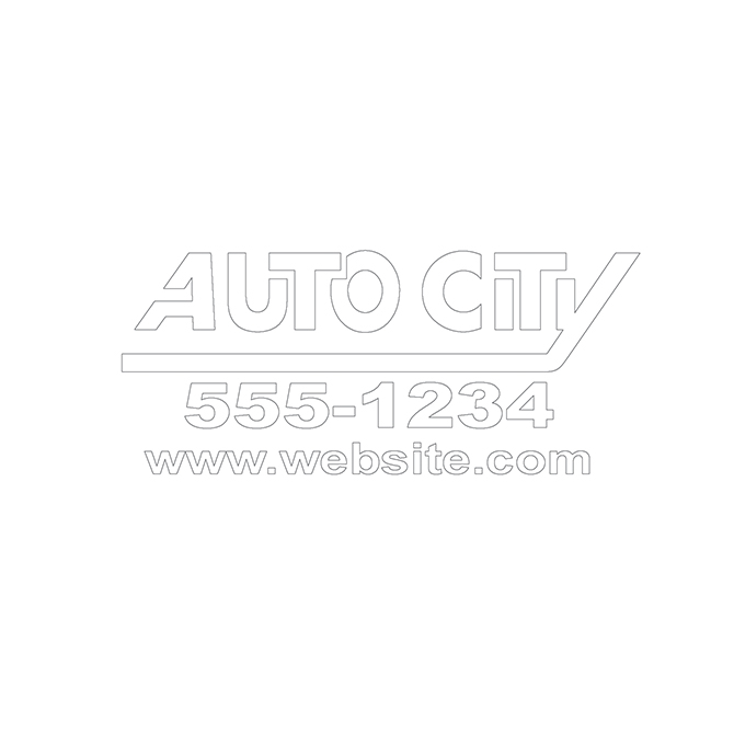 Die-cut decals - premium high performance