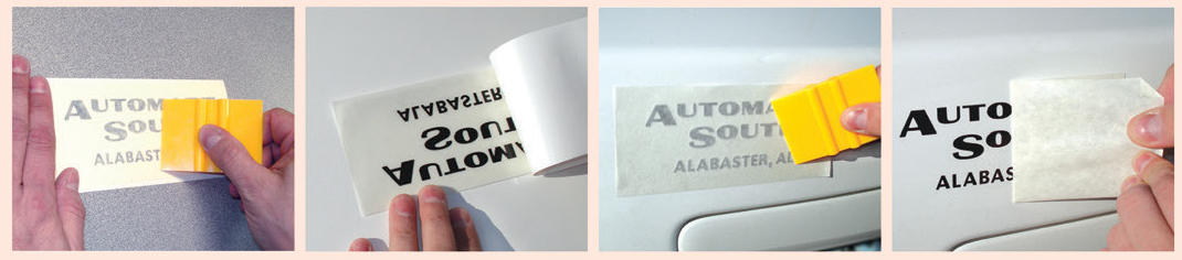 Die-cut decals - premium high performance