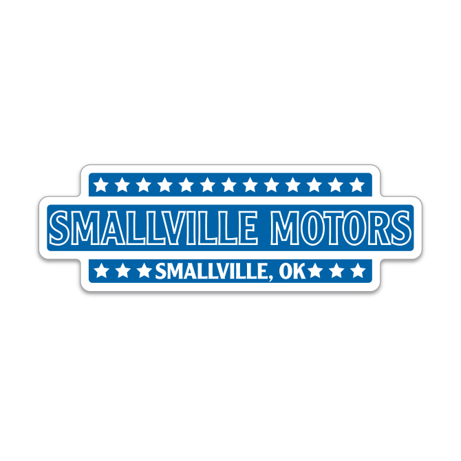 Domed auto decals - white
