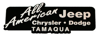 3-dimensional plastic name plate