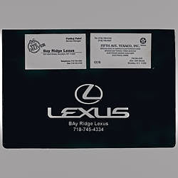 Custom vinyl policy document holder