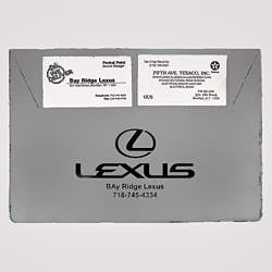 Custom vinyl policy document holder