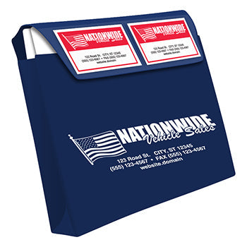 Custom vinyl policy document holder