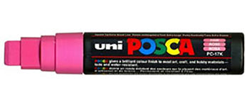 Uni posca brand - windshield markers (PC-17K)