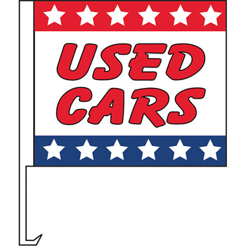 ViZi™ Brand - clip-on window flag