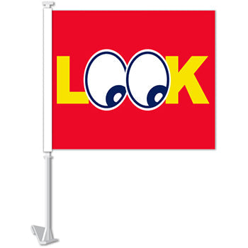 ViZi™ Brand - clip-on window flag