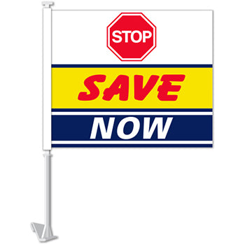 ViZi™ Brand - clip-on window flag