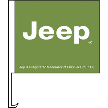 ViZi™ Brand - clip-on window flag