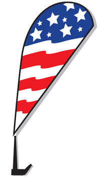 ViZi™ Brand - clip-on paddle flag - style 01 - pat