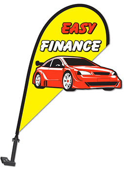 ViZi™ Brand - 3d clip-on paddle flag