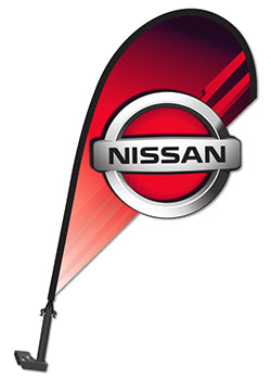 ViZi™ Brand- 3d clip-on paddle flag