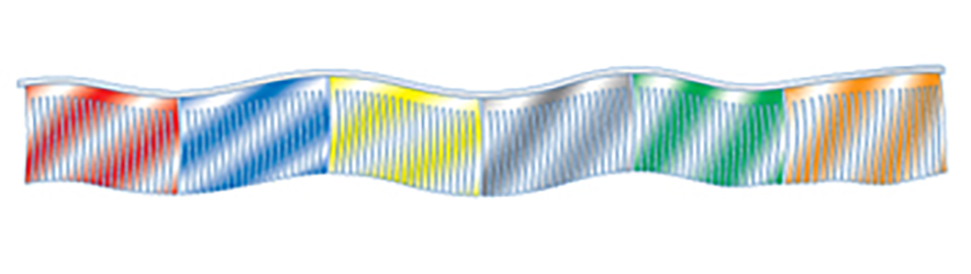 Metallic streamers