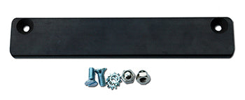 Extruded rubber coated bar magnet with screws