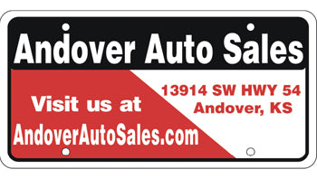 Custom plastic car plate - polyethylene