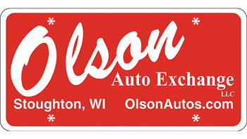 Custom poly coated cardboard car plate