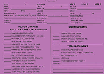 Custom  deal envelopes (jackets)