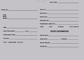 Custom  deal envelopes (jackets)