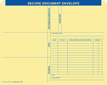 File rite™ brand - era* deal envelope (jacket) era-121