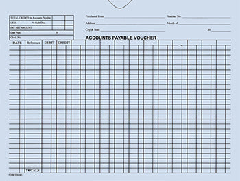 Filerite™ brand - accounts payable voucher jackets (folders) - form DSA-540