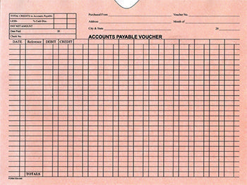 Filerite™ brand - accounts payable voucher jackets (folders) - form DSA-540