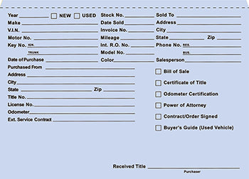 File rite brand™ - heavy duty printed deal envelope (deal jacket) - form sa1221-hd