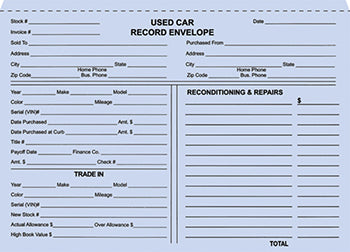 File rite brand™ - custom heavy duty deal envelope (deal jacket) - form sa1220-hd-c