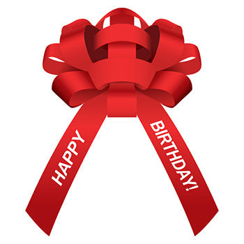ViZi™ Brand - 30" shiny vinyl bow